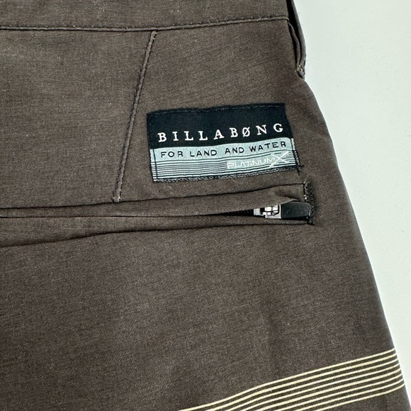 Billabong For Land and Water NWT Men’s Platinum Stretch Shorts Size 30 - Picture 8 of 15